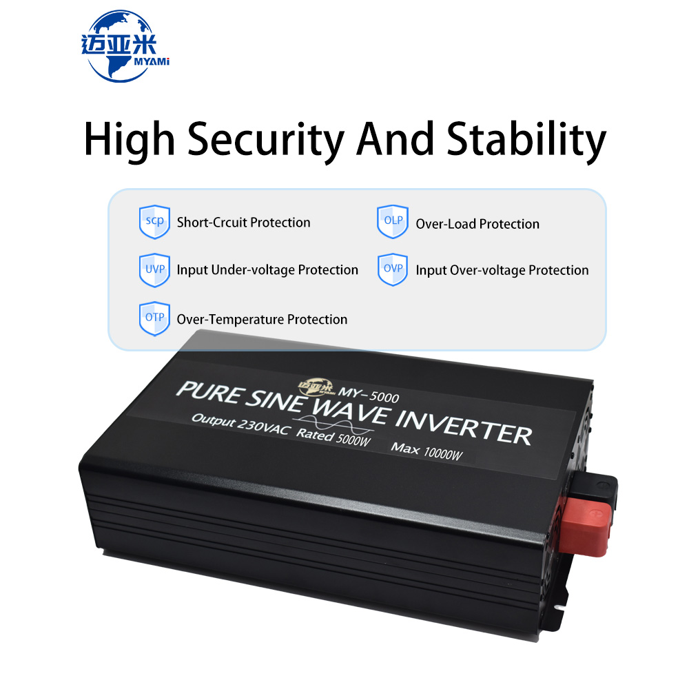 MYAMi New Pure Sine Wave Inver - огляд і ціна Pure Sine Wave Inverter 5000W 48V 220V